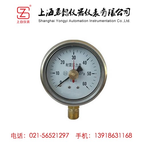 YN-60耐震压力表